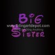 Big Sister Heat Foil Transfers Vinyl